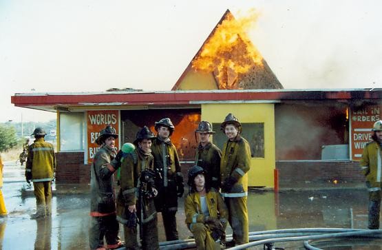 Happy Hamburger drill at San Souci - 1986